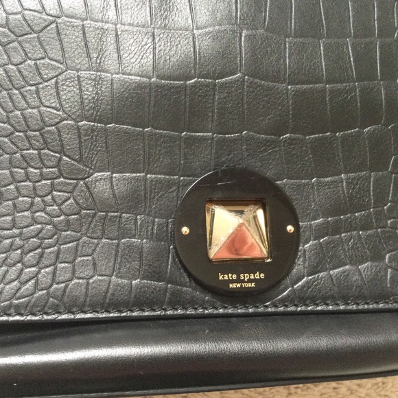 Kate Spade Crossbody Black Leather Bag - Picture 7 of 10